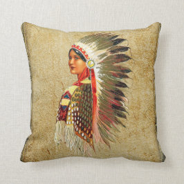 Native Indian Princess Kudde