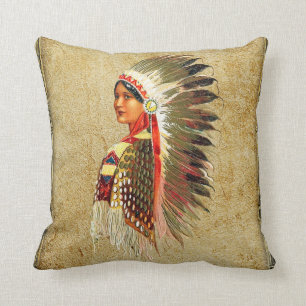 Native Indian Princess Kudde