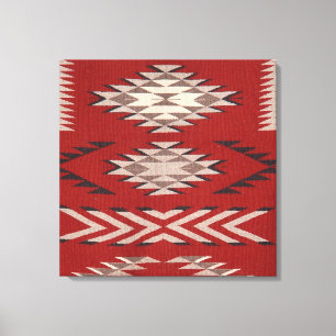Native Indian Southwest Canvastryck
