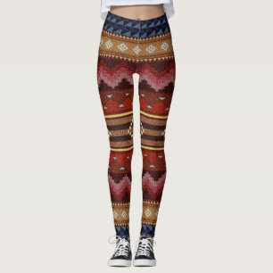 Native Indian Southwest Gym Girls/Womens Leggings
