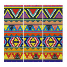 Native Indian Southwest Wall Art Triptych