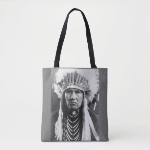 NATIVE INDIAN TOTE BAG TYGKASSE