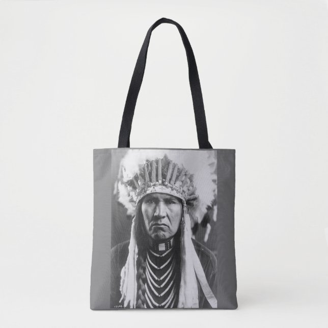 NATIVE INDIAN TOTE BAG TYGKASSE (Framsida)