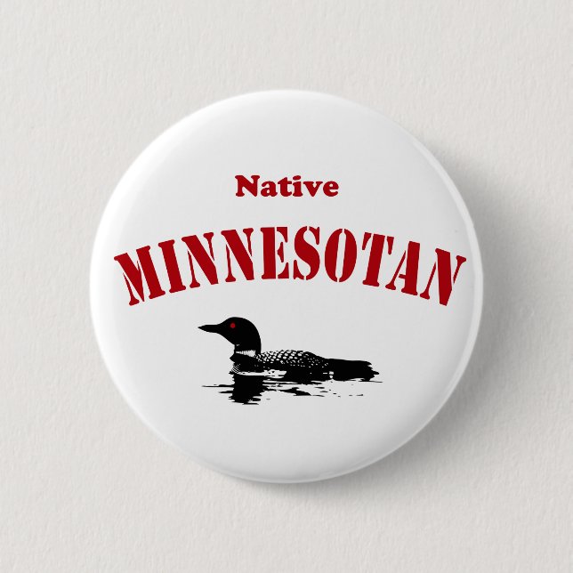 Native Minnesotan Knapp (Framsida)