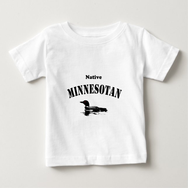 Native Minnesotan T-shirt (Framsida)
