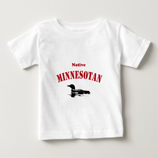 Native Minnesotan T-shirt (Framsida)