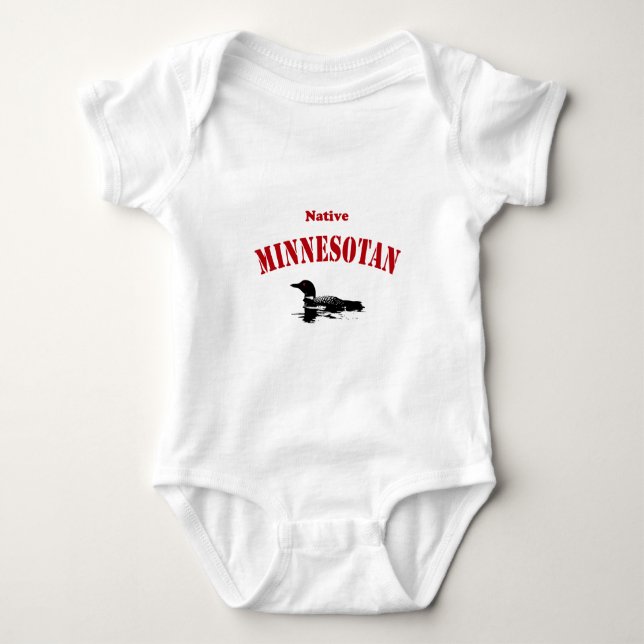 Native Minnesotan Tee Shirt (Framsida)