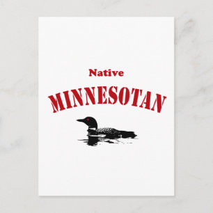 Native Minnesotan Vykort