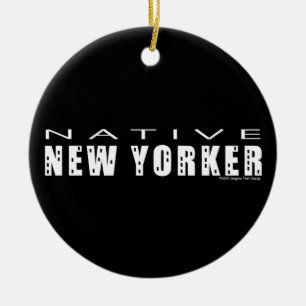 Native New Yorker Julgransprydnad Keramik