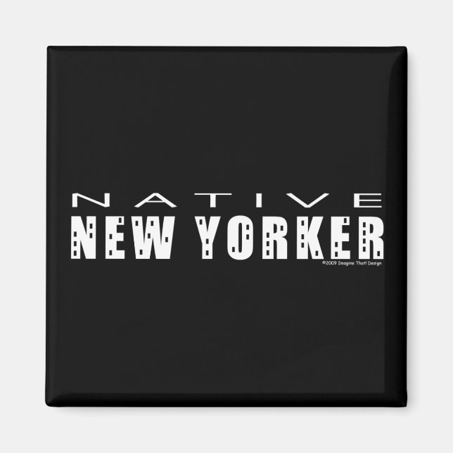 Native New Yorker Magnet (Framsidan)
