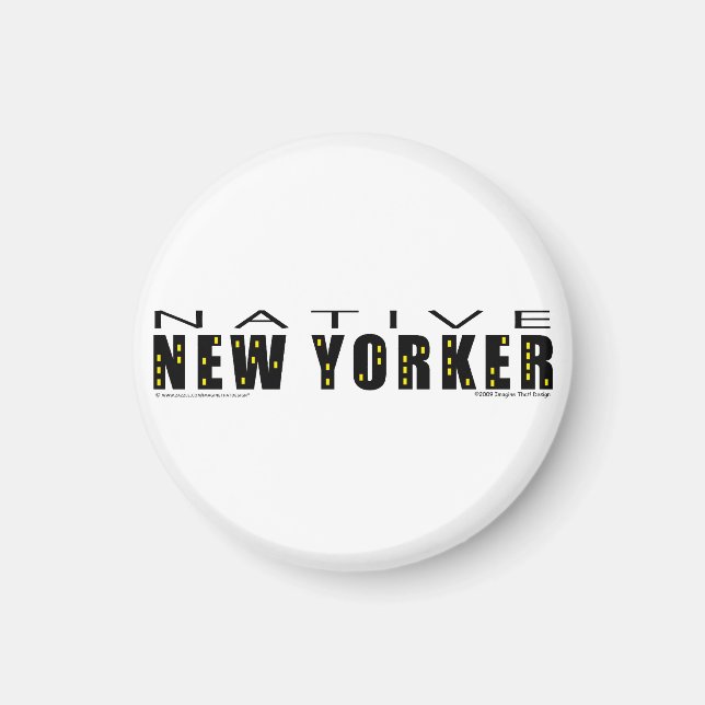 Native New Yorker Magnet (Framsidan)