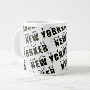 Native New Yorker Mönster Jumbo Mugg