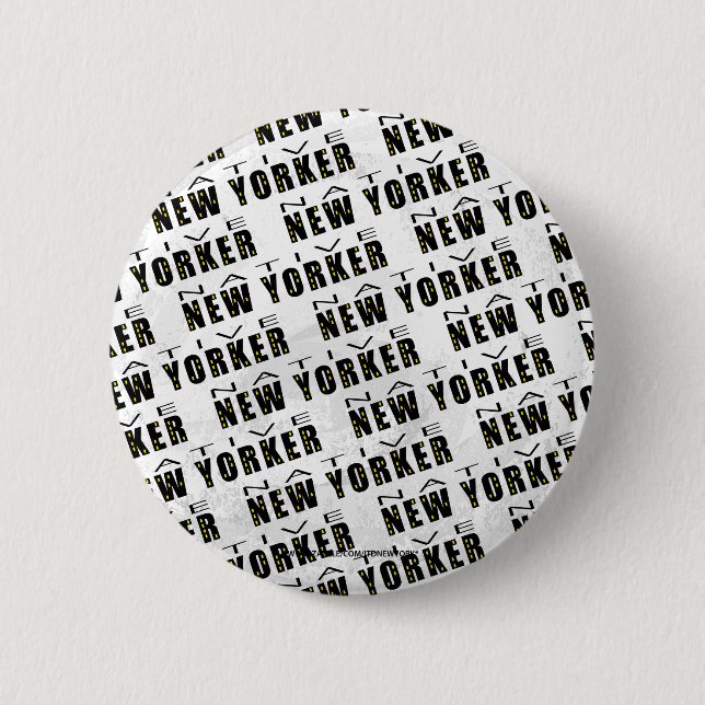 Native New Yorker Mönster Knapp (Framsida)