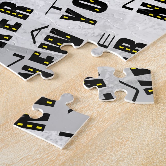 Native New Yorker Mönster Pussel (Sidan)