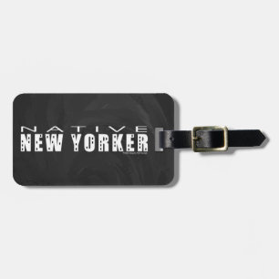 Native New Yorker svart Bagagebricka
