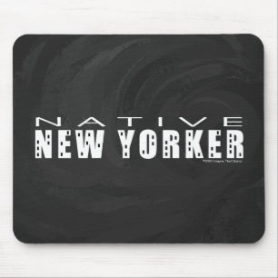 Native New Yorker svart Musmatta