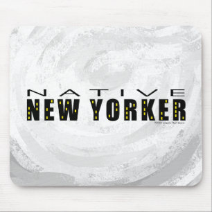 Native New Yorker svart Musmatta