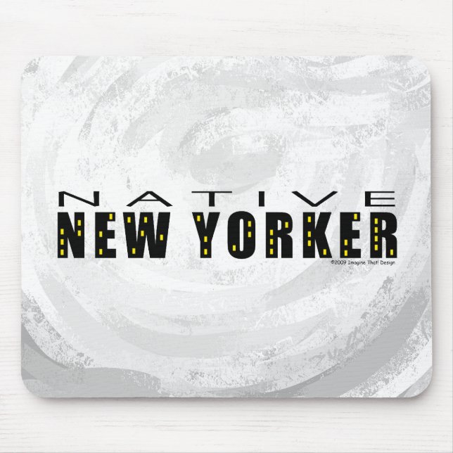 Native New Yorker svart Musmatta (Framsidan)