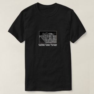 Native New Yorker (Tunnelbanan Edition) - en Miste Tee Shirt