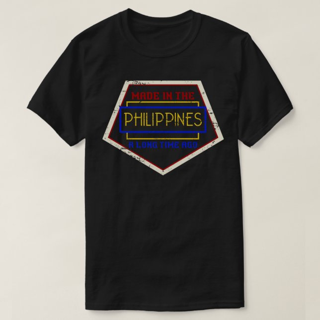 Native Pinoy Filipino Gift Filippinerna T Shirt (Design framsida)