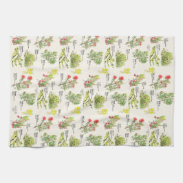 Native Plants Hawaii Volcano Trail Kitchen Towels Kökshandduk