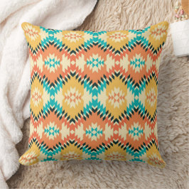 Native Print 20x20 Throw Pillow Kudde
