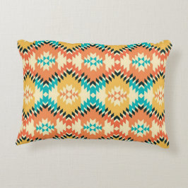 Native Print Accent Pillow Prydnadskudde