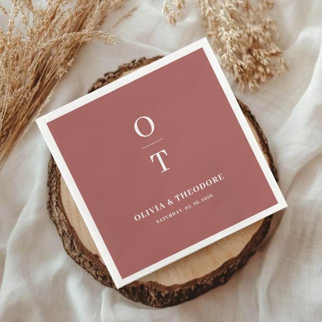 Native Protea Watercolor Blommigt Boho Botanical Pappersservett (Skapare uppladdad)