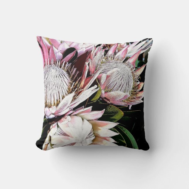 Native Queen Protea Kudde (Framsida)