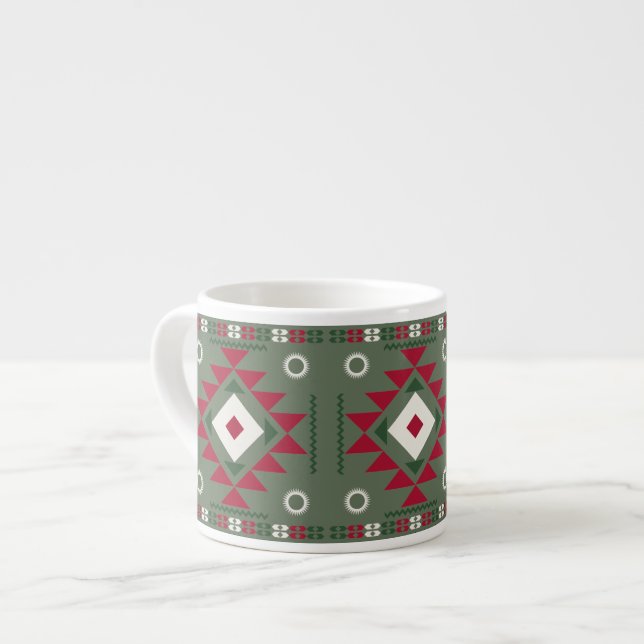 Native Santa Mönster Espressomugg (Framsida vänster)