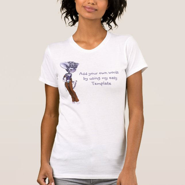 Native Snö Leopard T-Shirt (Framsida)