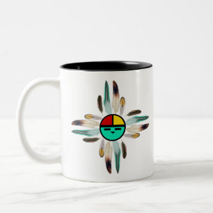 Native Sol gud Zia Två-Tonad Mugg