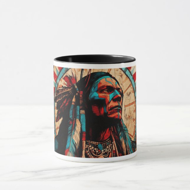 Native Son - Design 1 Mugg (Center)