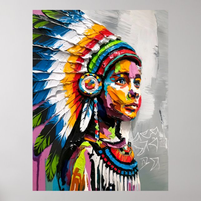 "Native Soul" Poster (Framsidan)