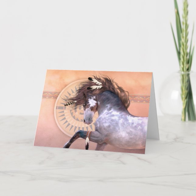Native Spirit I Notecard Kort (Framsida)