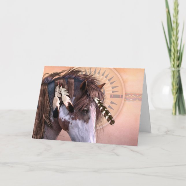 Native Spirit II Notecard Kort (Framsida)