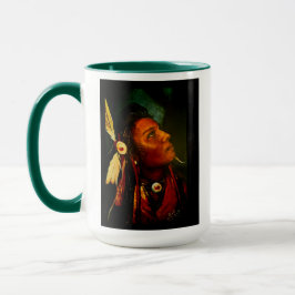 "Native Spirit" original konst Mugg
