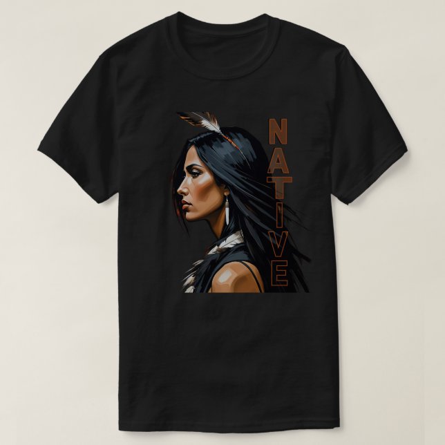 Native T Shirt (Design framsida)