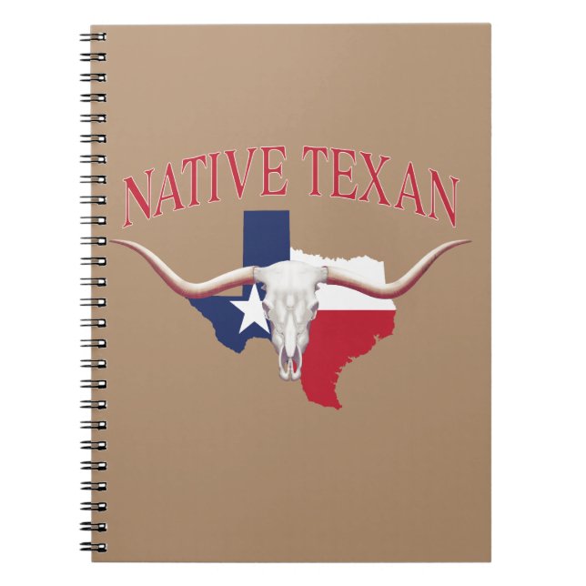 Native Texan Anteckningsbok (Framsidan)