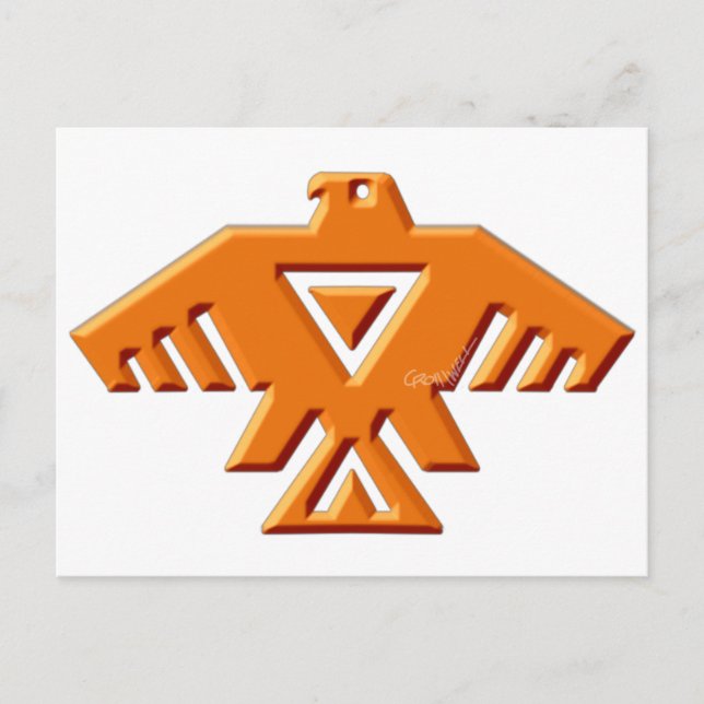 Native Thunderbird Vykort (Framsida)