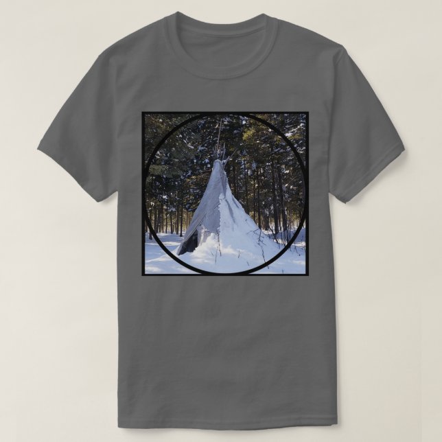 Native Tipi T Shirt (Design framsida)
