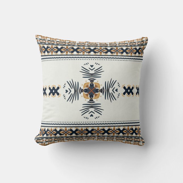 Native Tribal Mönster Kudde (Framsida)