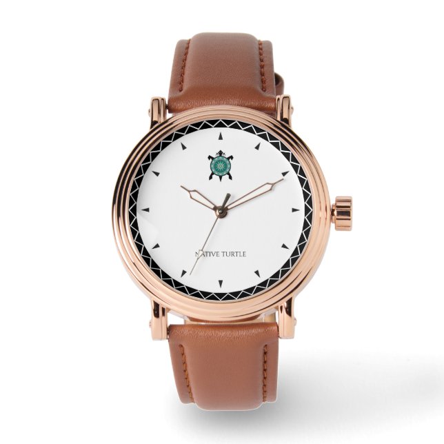 Native Turtle Watch Armbandsur (Framsida)