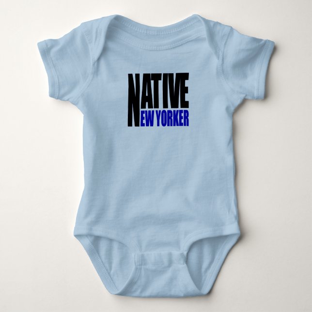 NativeNYC babyskjorta T-shirt (Framsida)