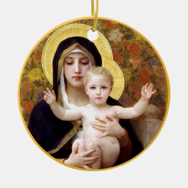 Nativitet Art jul Julgransprydnad Keramik (Framsidan)