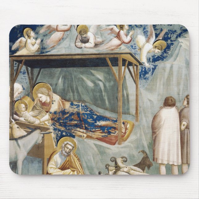 Nativitet (av Giotto) Musmatta (Framsidan)