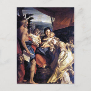 Nativitet - Dagen - Correggio - Renaissancen Vykort