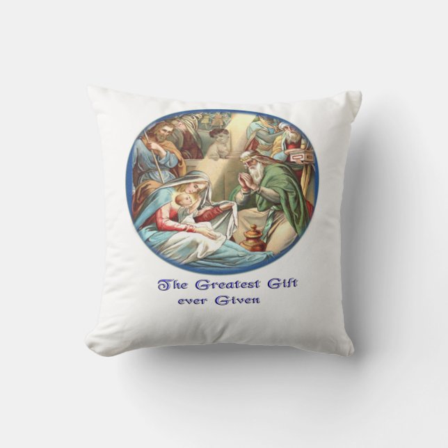 Nativitet Dekorativ kudde (Framsida)