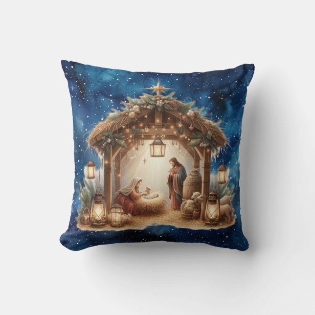Nativitet Dekorativ kudde (Framsida)