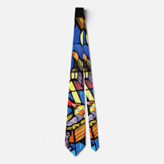 Nativitet - fastslagen glasjul slips